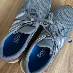 Adidas Gray Athletic Sneakers